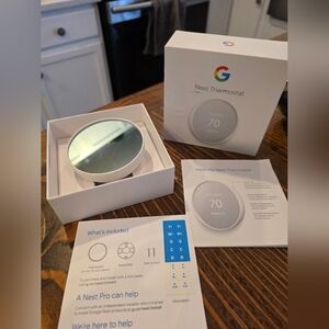 Google Nest Thermostat - Excellent Preowned Condition